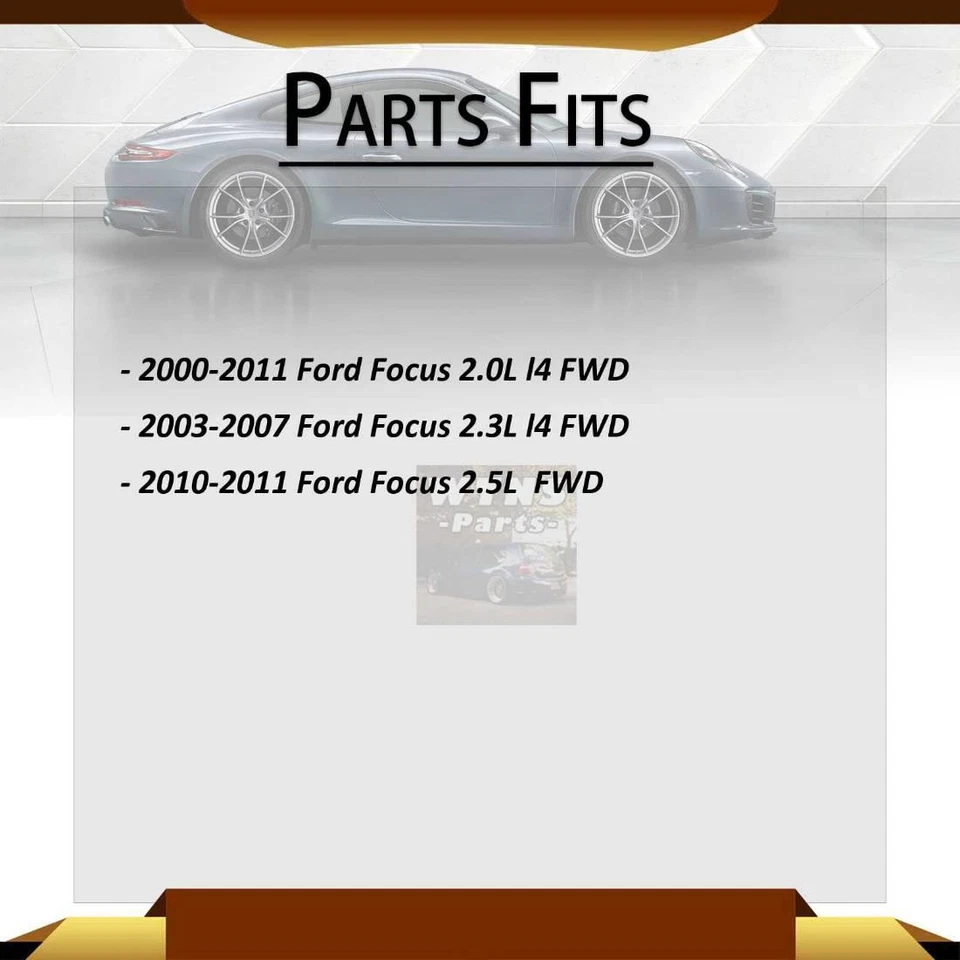 Conjunto de cojinete de rueda y buje delantero para Ford Focus 2010-2011 2,5 L tracción delantera Foto 2 de 4