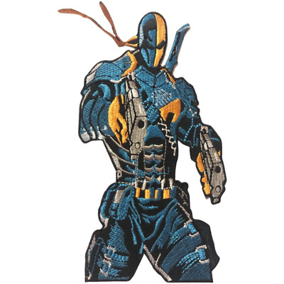 Death Stroke Stickerei Patches Bügelbild Jacken Jeans Kleidung Aufnähen Mütze