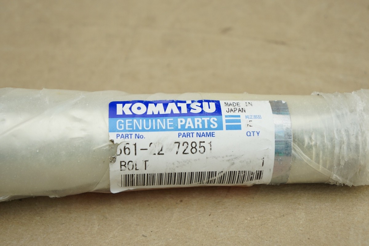 New Genuine OEM Komatsu Axle Bolt 561-22-72851 Rear Axle Dump