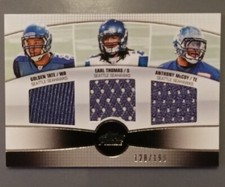 2010 Prime  Relics #'ed 128/199 Earl Thomas Golden Tate Rookie