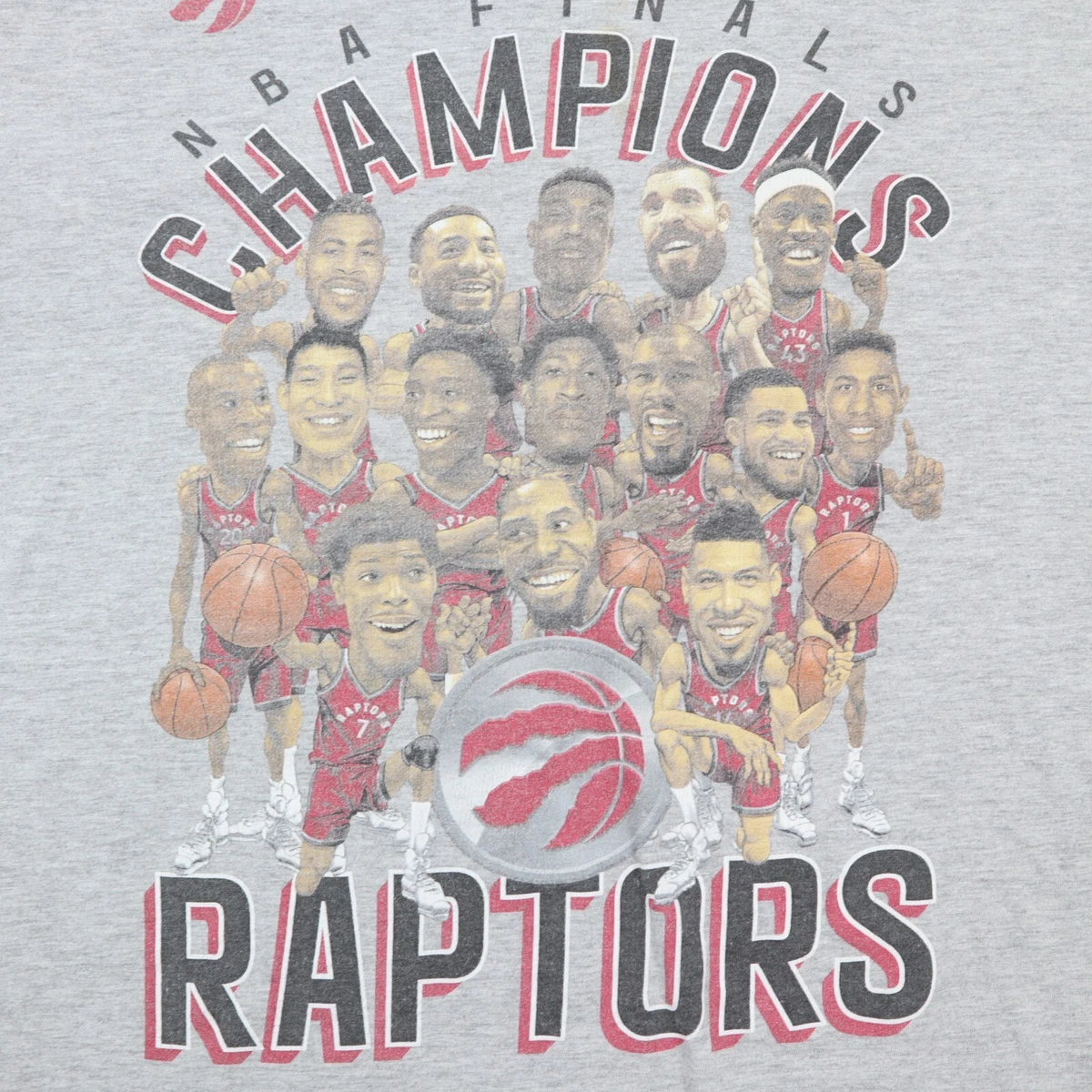 Raptors cheap caricature shirt