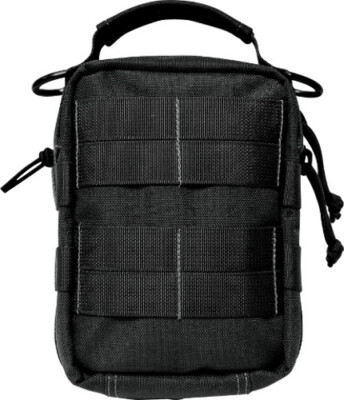Maxpedition FR-1 Pouch Black 0226B Measures approximately 7'' x 5'' x 3'' with full