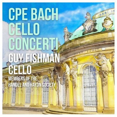C.P.E BACH / FISHMAN - CELLO CONCERTI NEW CD