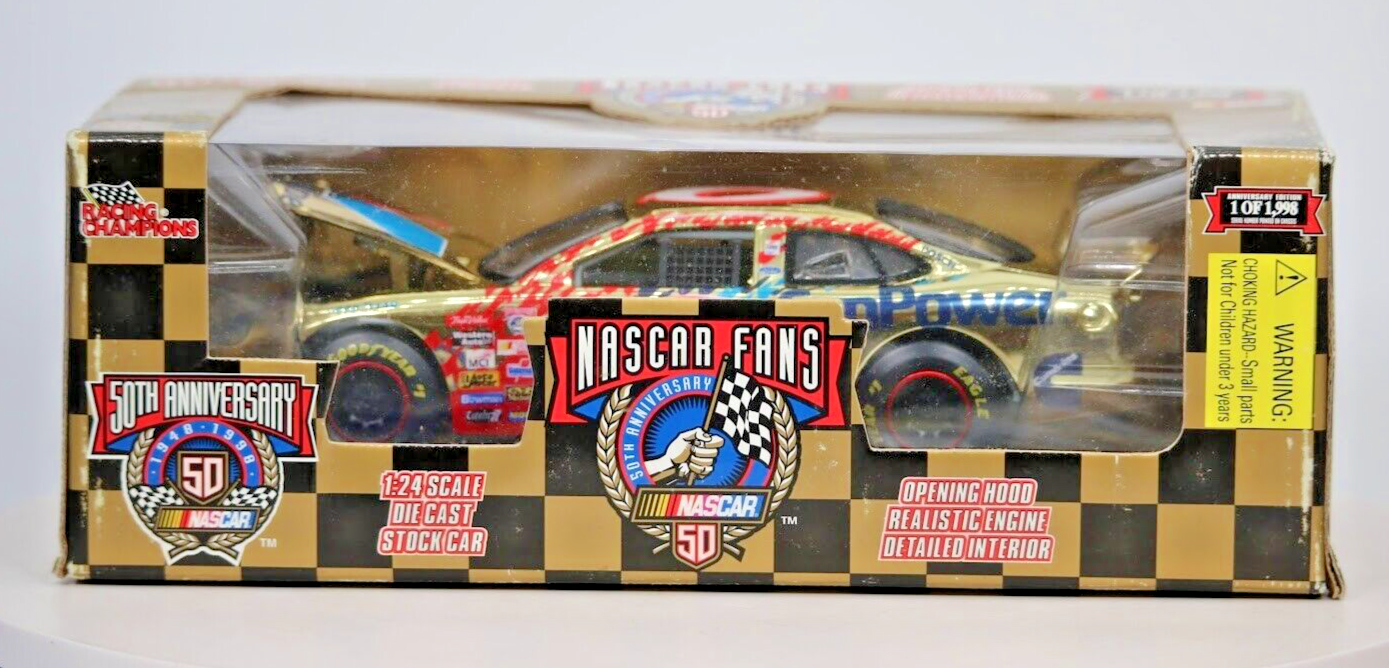 Mark Martin # 6 Valvoline 1:24 Racing Champions 24K Gold Issue