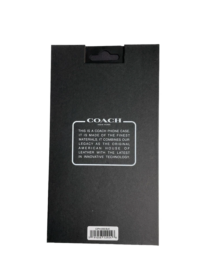 iPhone 12 Mini 5.4" Case By Coach Leather Slim Protective Case For iPhone 12 Min - Image 2 of 2