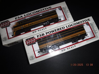 WALTHERS PROTO 1000 HO RIO GRANDE (D&RGW) LOCOMOTIVE & TENDER SET #5521/5522 NEW