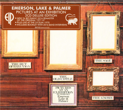 ELP   Pictures At An Exhibition Hall   Deluxe   2CD   1971 BMG UK 2016    NEW   