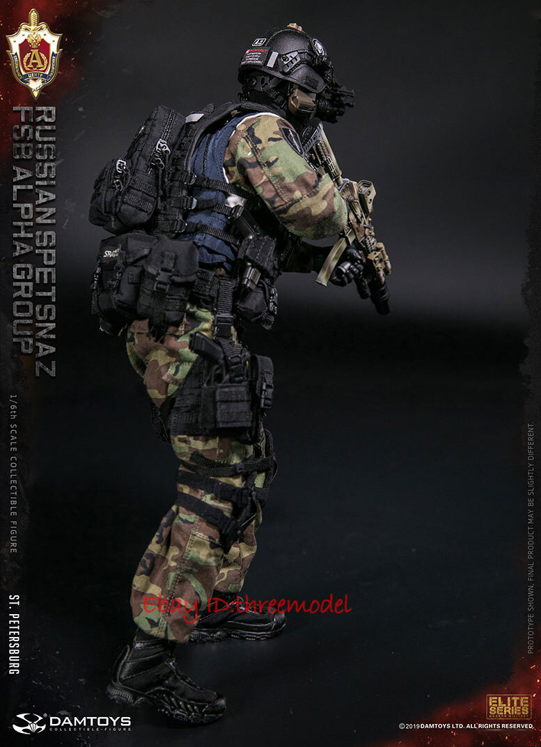 DAMTOYS 1/6 ロシア特殊部隊 スペツナズ FSB アルファ グループ Damtoys 1/6 Dam78047b Russian Spetsnaz Fsb Alpha Group