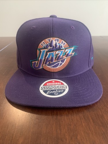 Utah Jazz NBA Snapback Hat Zephyr 