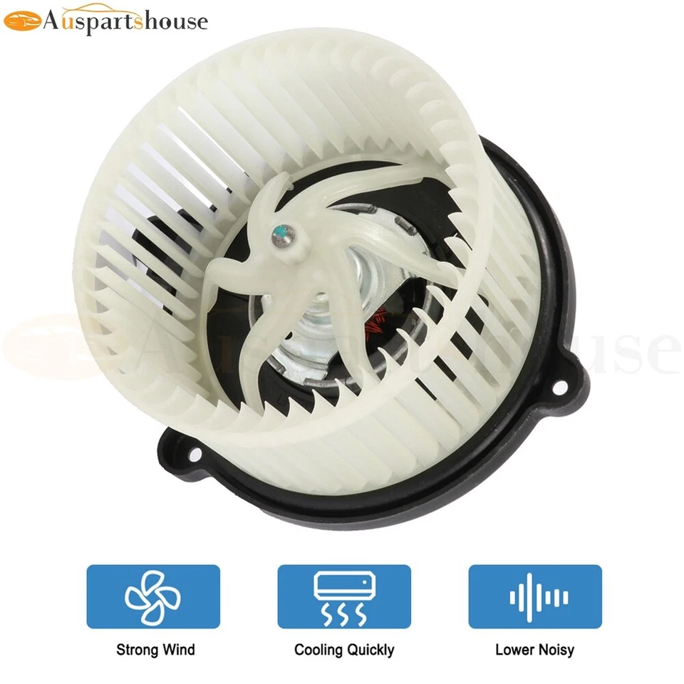 Motor soplador calentador aire acondicionado con jaula ventilador para 1998 99 00 2001 Kia Sportage 2,0 L delantero Foto 2 de 4