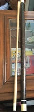 CREST TWO PIECE WOOD POOL CUE STICK,SPECKLED DESIGN