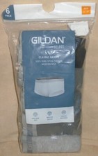 NEW MEN'S "GILDAN SELECT CLASSIC BRIEFS 6 PACK MODERN RISE UNDERWEAR WITH FLY"