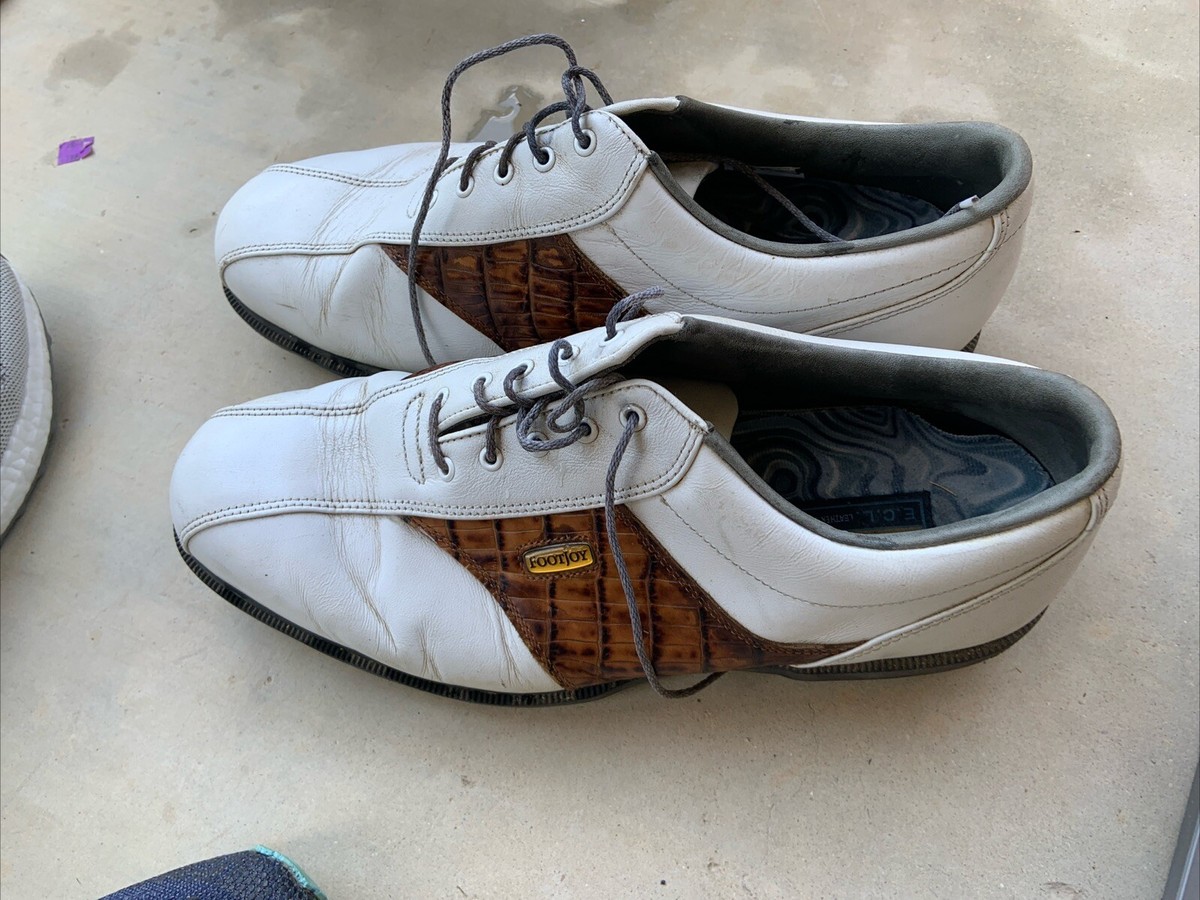 FootJoy Dryjoys VersaLuxe Size 11 Spikeless Leather Golf  display picture 2