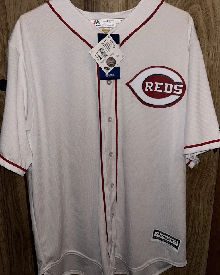 JOEY VOTTO, #19 "NL MVP AUTOGRAPHED CINCINNATTI REDS AUTHENTIC MLB HOME JERSEY - Image 2 of 4