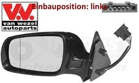 VAN Wezel 7620807 AußEnspiegel Links Spiegel AußEn FüR Skoda
