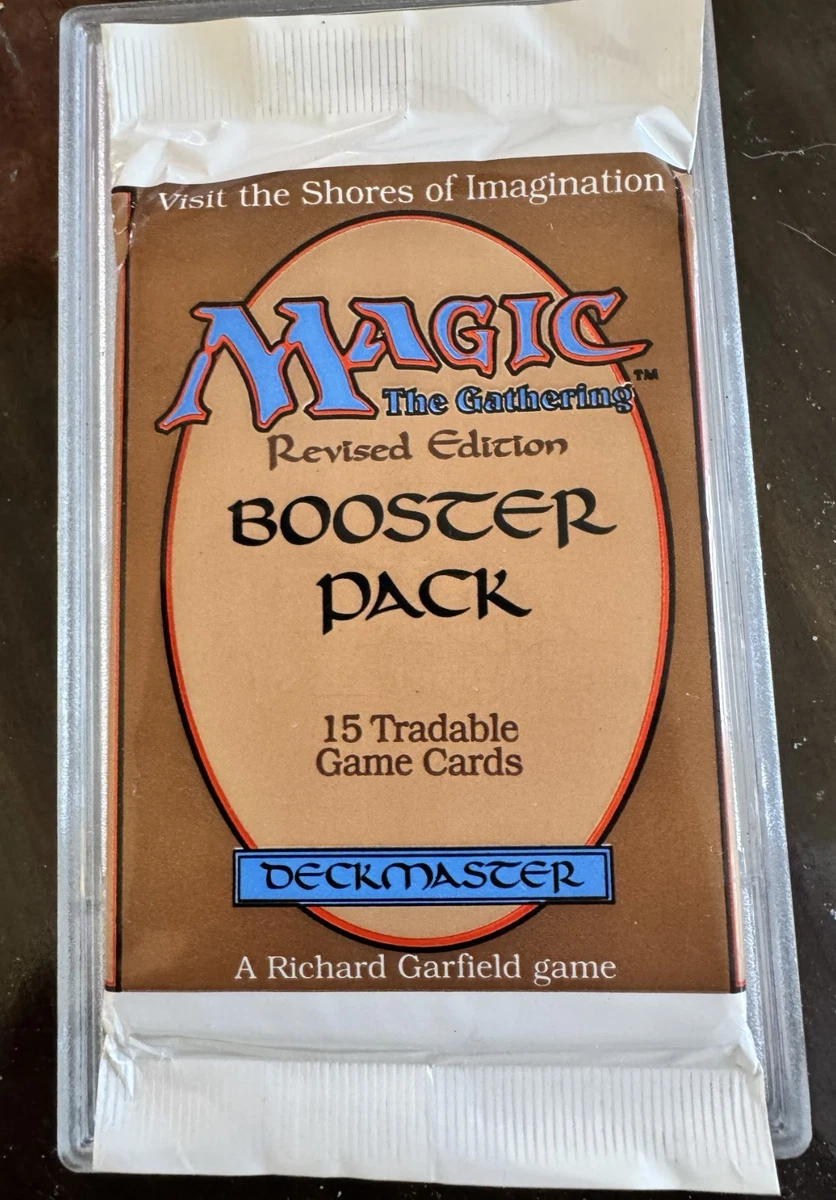 Magic: The Gathering Revised Edition Sealed Collectible Card Game