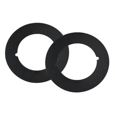 2 Pck Scar Plate, Door Handle Fixing Cover Filler Repair Backplate 2-1/8" Inn...