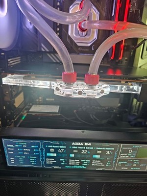 Asrock taichi radeon rx 7900 xtx with Aqua bios and Bykski water block