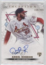 2022 Topps Inception Base Rookie and Emerging Stars /299 Angel Rondon Auto ni4