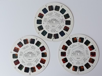 View-Master 3 Rollen Masters Of The Universe 1036 Mattel 1983 He-Man