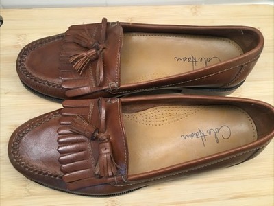 Cole Haan C01063 Brown Tassle Loafer Size 10B