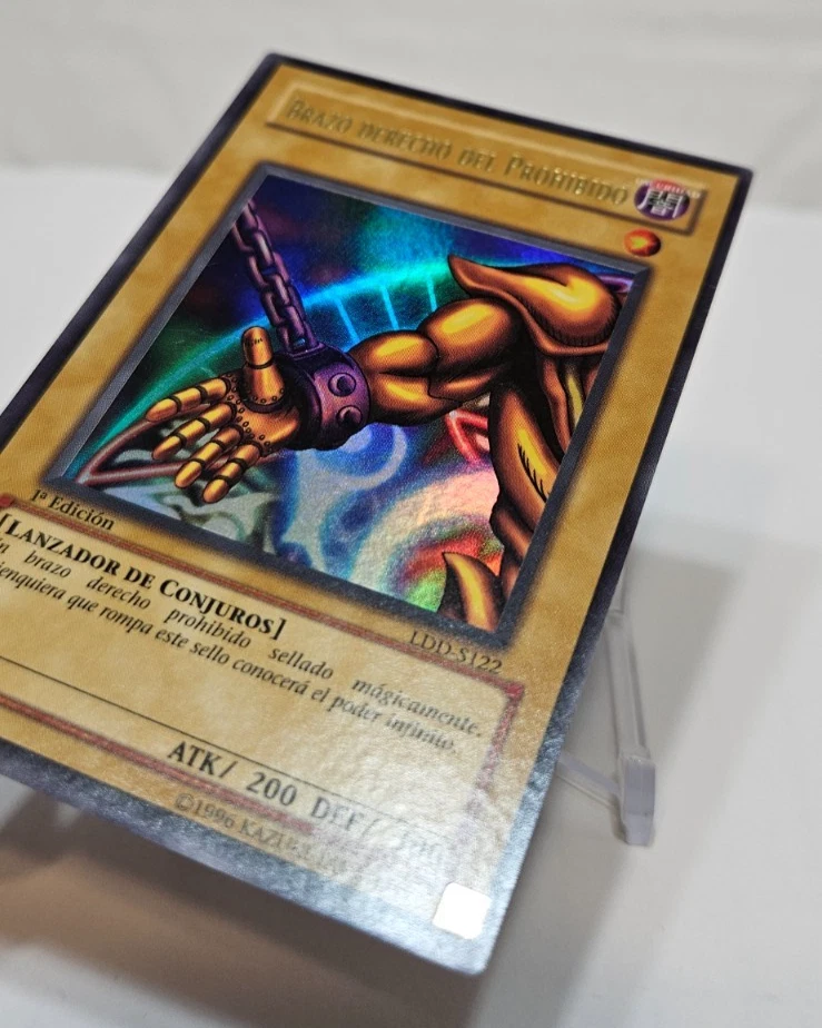 SPANISH Right Arm of the Forbidden One LDD-S122 1st Edition Yugioh 7936 - Image 2 of 4