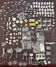 80s 90s Ral Partha Warhammer Miniature Mixed Lot Parts Accessory 200+ Bundle Set