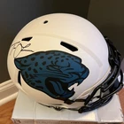 Jacksonville Jaguars Helmet Trevor Lawrence Signed 2024 Authentic Fanatics Speed