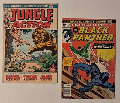Jungle Action #1 & 24 (1st app of Lorna, Tharn & Jann/ 1st app of Wind Eagle)