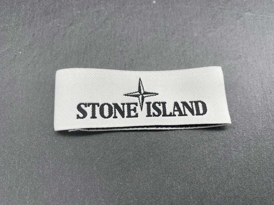 ETICHETTA COLLO STANDARD STONE ISLAND CAPI PER ADULTO ORIGINALI 100% 1PZ - Imagen 3 de 4