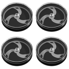 4 Pcs Portable Watch Storage Box for Dials Silicone Round Holder Dust Proof