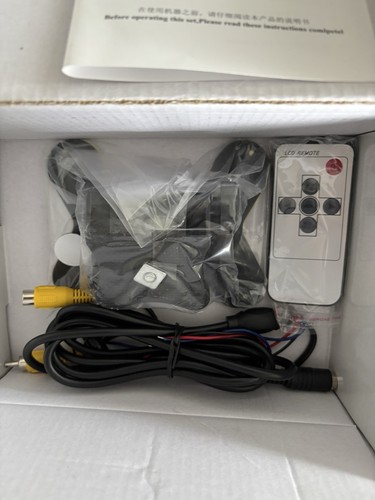 7 INCH TFT LCD COLOR MONITOR PILLOW NOS, Open Box - 第 4/4 張圖片