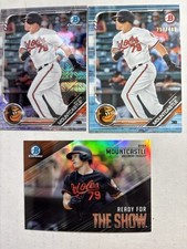 2019 Bowman Ryan Mountcastle Sky Blue #d 297/499+ 2 Cards Lot Of 3 Cards