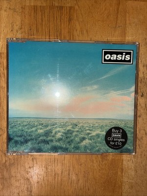 Oasis Whatever UK Import 4 Track CD 2000 Big Brother Records Issue W/ Promo Stic
