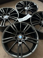 BMW 18” MV3 Genuine Alloy Wheels: E90 E91 E92 E93: Black Gloss