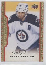 2014-15 Upper Deck Masterpieces Red Framed 14/100 Blake Wheeler #9 a3q