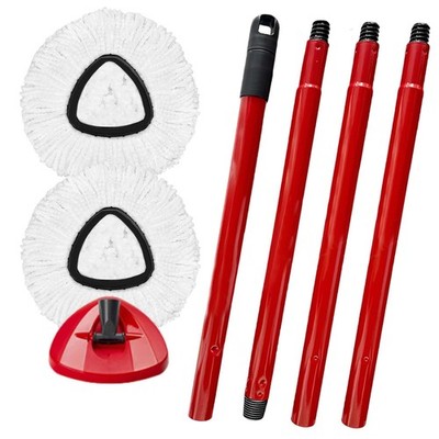 Spin Mop Head for OCeda EasyWring Microfiber Spin Mops, 2 Microfiber Mop Refi...