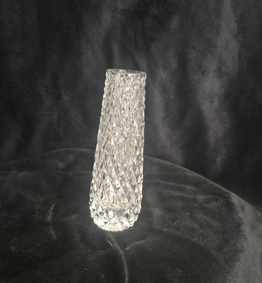 Vintage Diamond Point Paperweight and pen holder