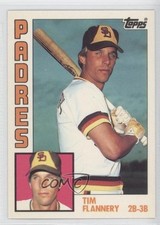1984 Topps Tiffany Tim Flannery #674 0j0