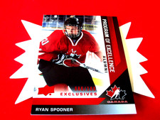 EXCLUSIVES x/100 RYAN SPOONER SP Program of Excellence 2013 UD TEAM CANADA