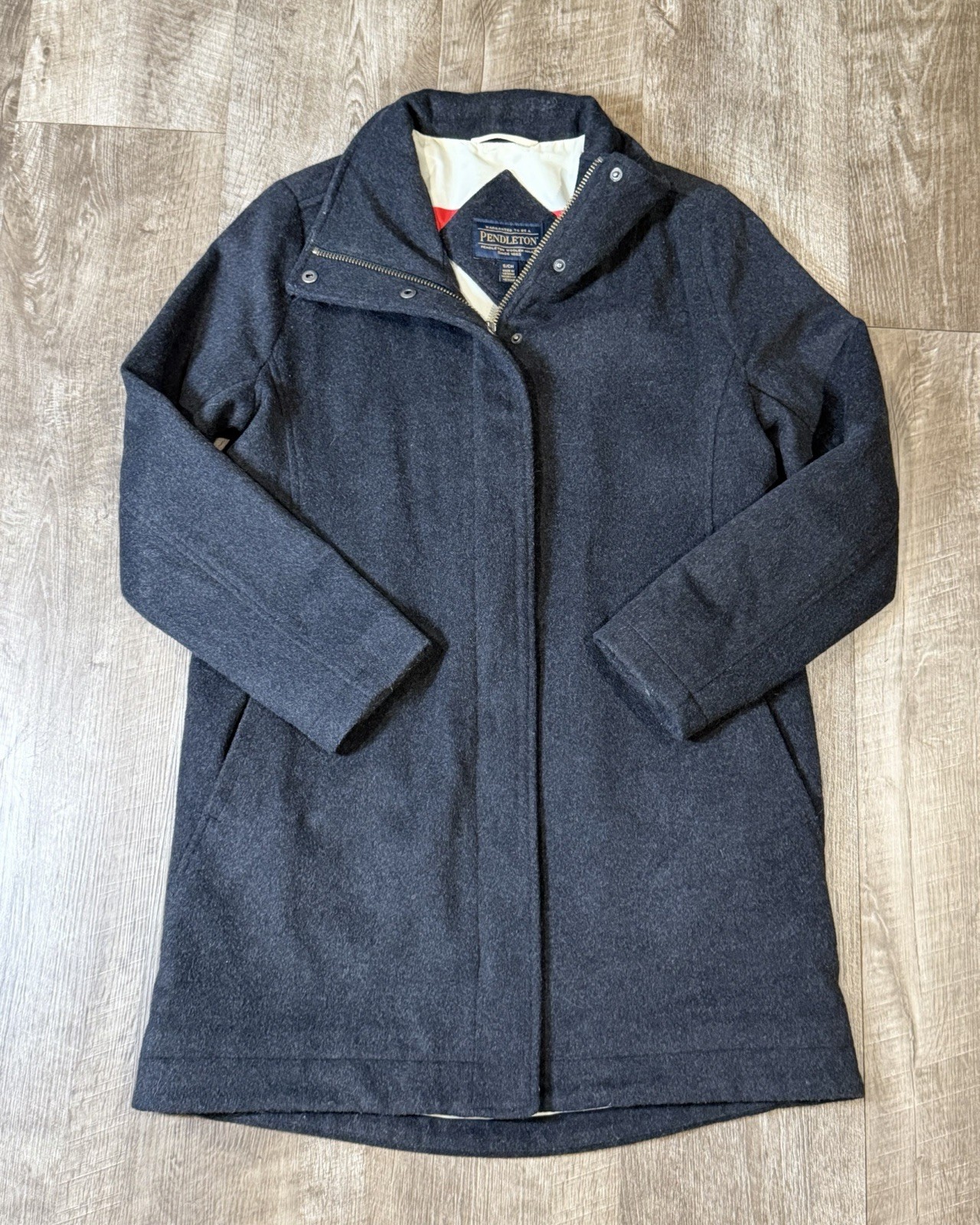 Pendleton Jacket Cascade Campbell Wool Blend Wate… - image 3