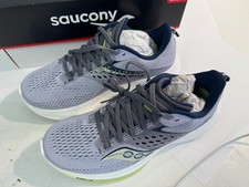 NEW NIB Saucony Womens Ride 17 Iris/Navy/Violet Clair Running Shoes US 8 UK 6