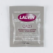 1 pack Lalvin QA23 White Wine Yeast