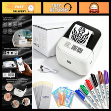 Mini Tattoo Stencil Printer - Bluetooth Portable Machine with 50 Transfer Papers