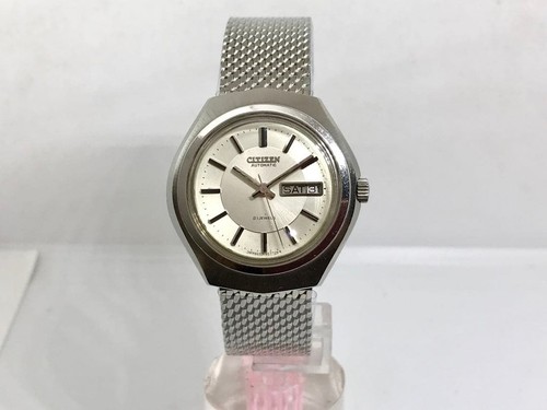 Vintage Citizen Automatic Day Date 21 Jewels From Japan