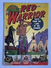 Red Warrior 1 Golden Age Western 1st Issue 1951 Timely / Atlas Comics