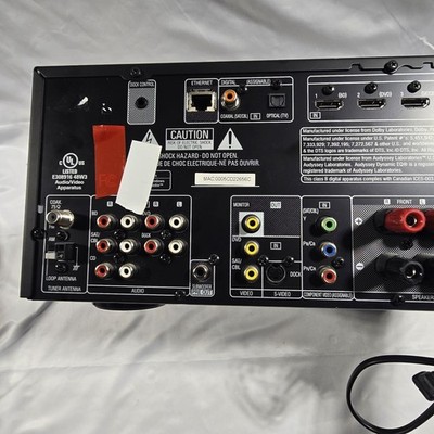 DENON AVR-1912 INTEGRATED NETWORK AV RECEIVER 90W x7CH 8Ω AC100V