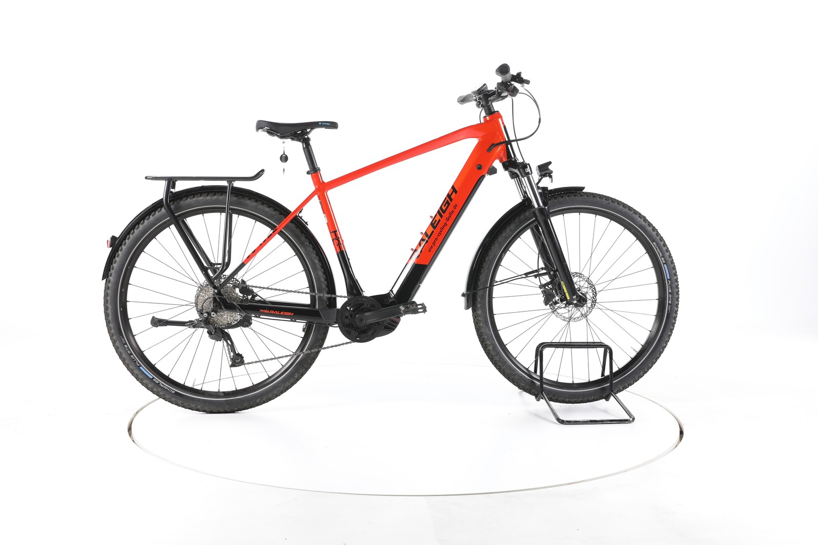 Raleigh Dundee 9 Vélo électrique de trekking Bosch Batterie 500Wh 29" rouge Pro