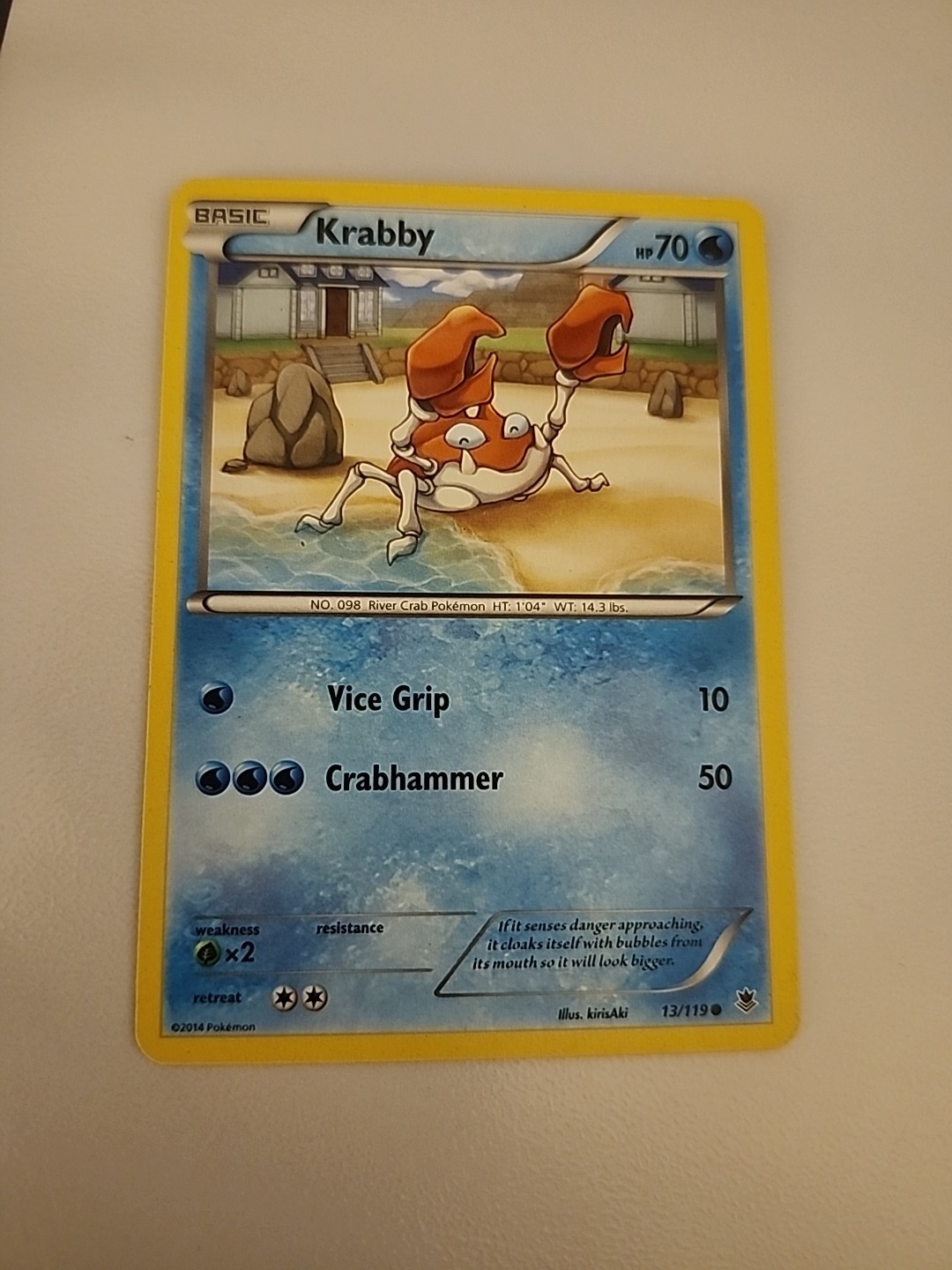 Krabby 13/119 XY - Phantom Forces Regular