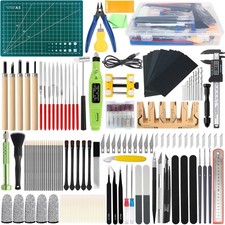 Professional 33 PCS Model Tools Kit Modeler Basic Tools Craft Set Hobby Build...